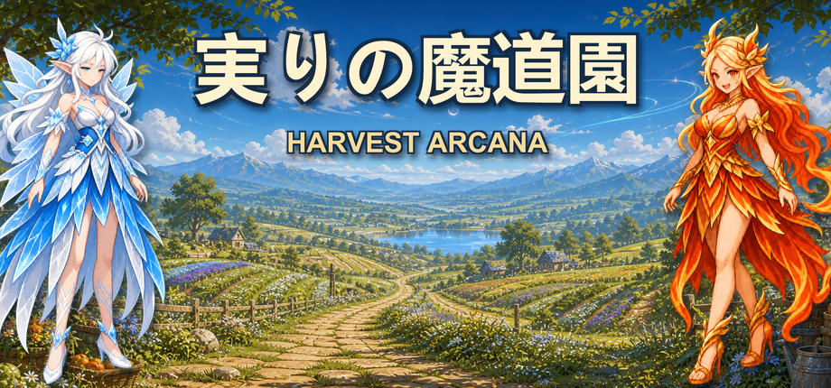 実りの魔道園 / HARVEST ARCANA キービジュアル